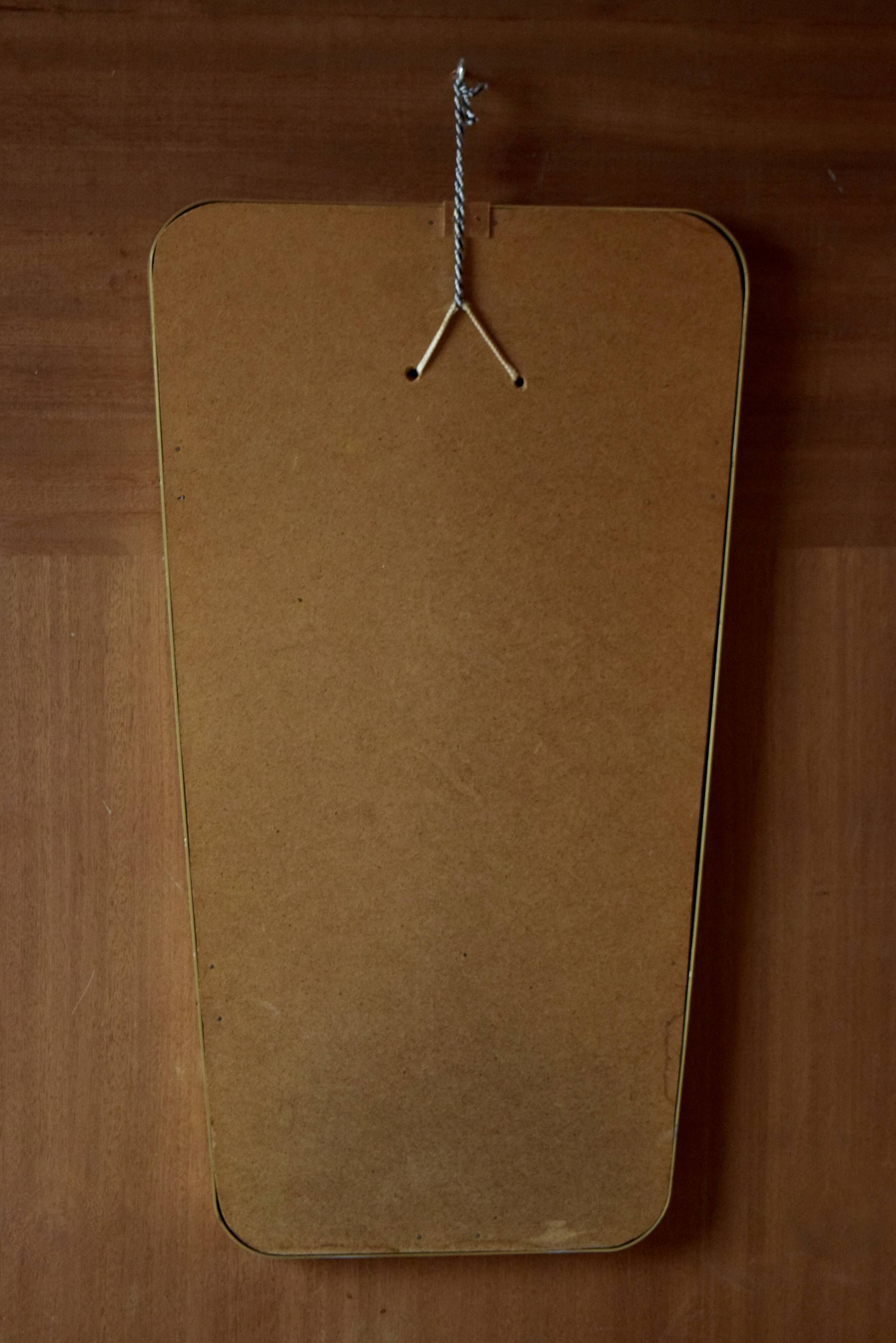 Old rearview mirror - Height: 61 cm - 1950s -