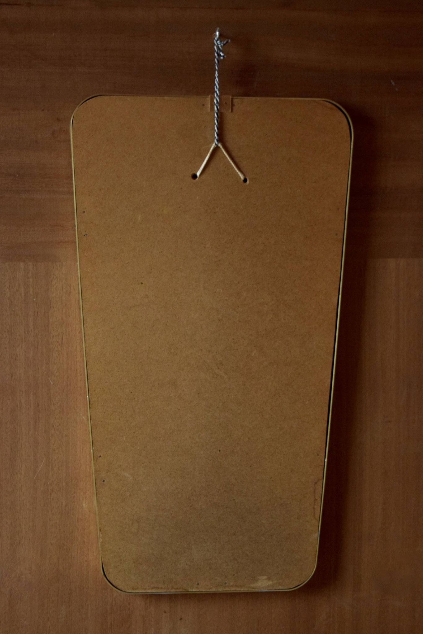 Old rearview mirror - Height: 61 cm - 1950s -