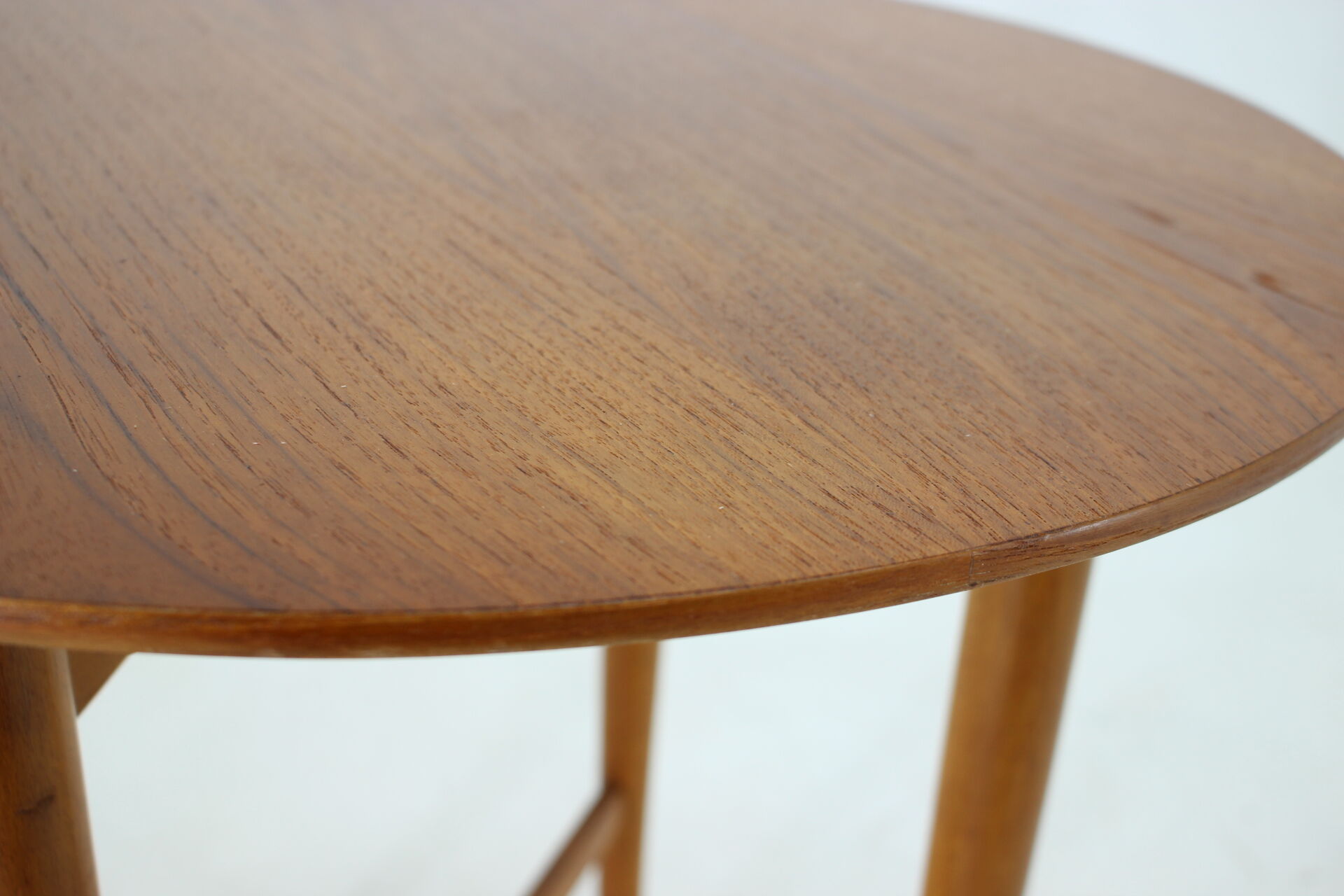 1960s Teak Round Coffee Table, Denmark