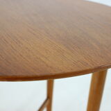 1960s Teak Round Coffee Table, Denmark