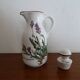 Villeroy & Boch set Huilier - vinaigrier - mustard maker signed Botanica