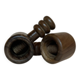 Pair of wooden nutcrackers