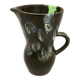 Jug signed Digoin Sarreguemines. Glazed ceramic. 50s 60s.