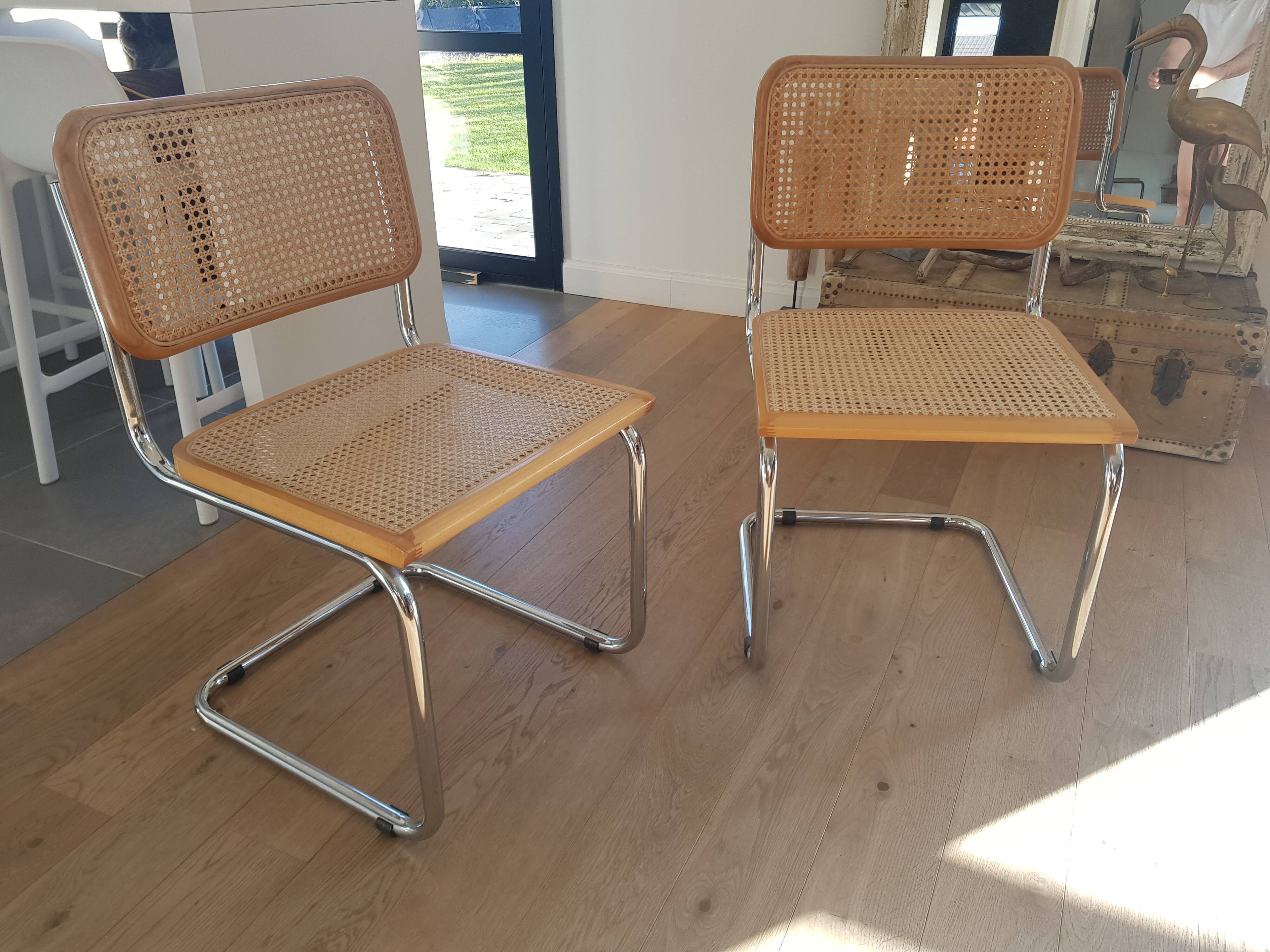 Chairs Cesca Marcel Breuer