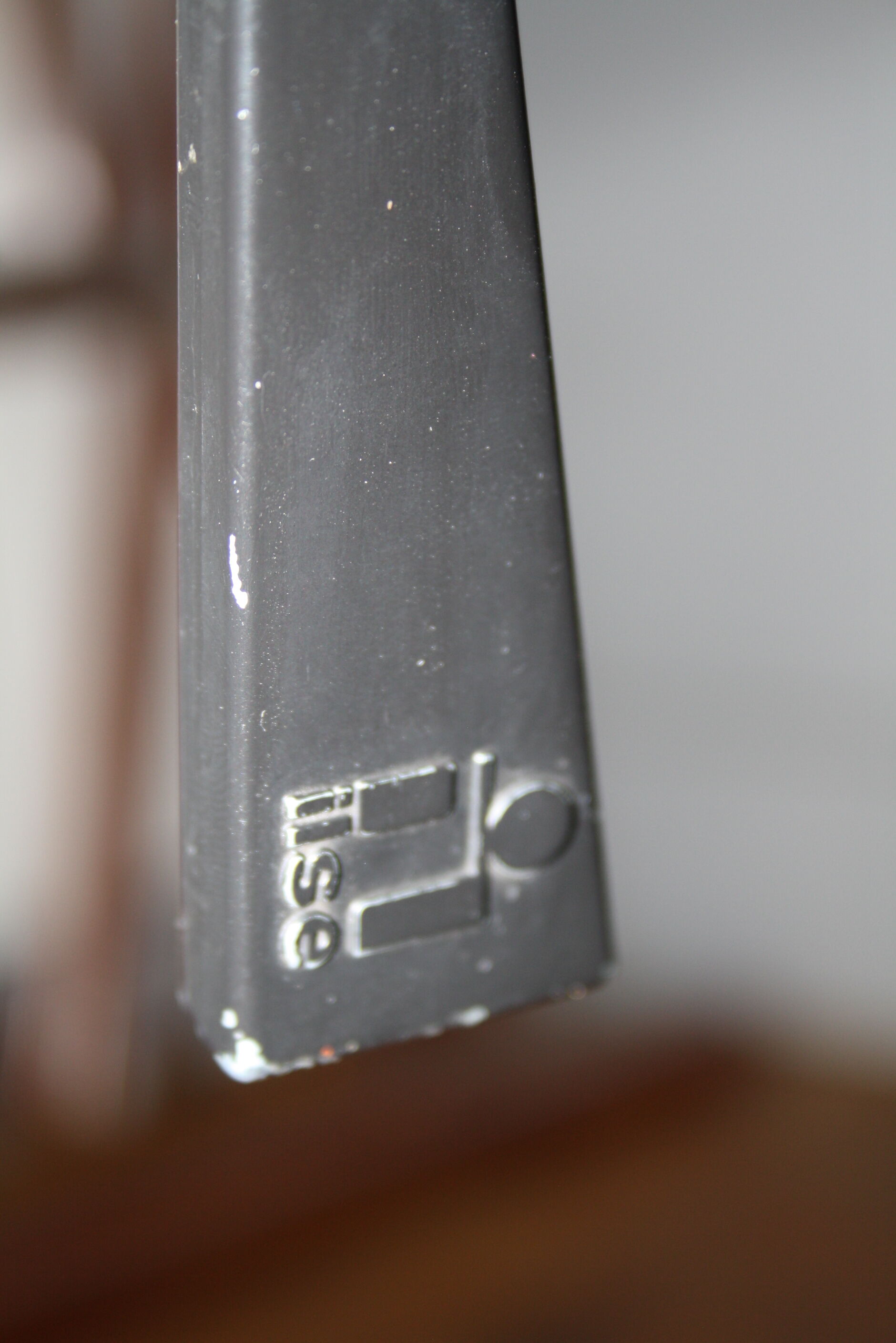 Coffee table in wood and metal foot Ilse