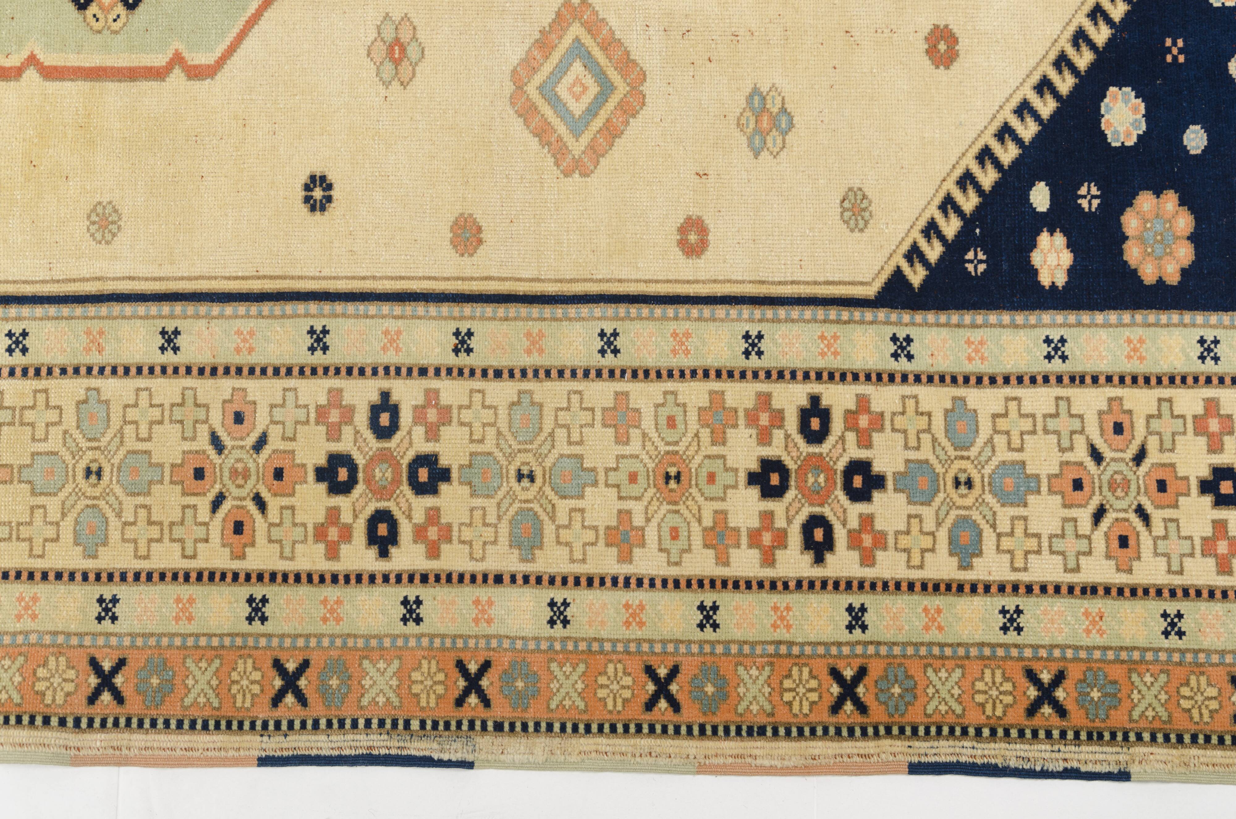 Tapis vintage noué à la main pour la maison