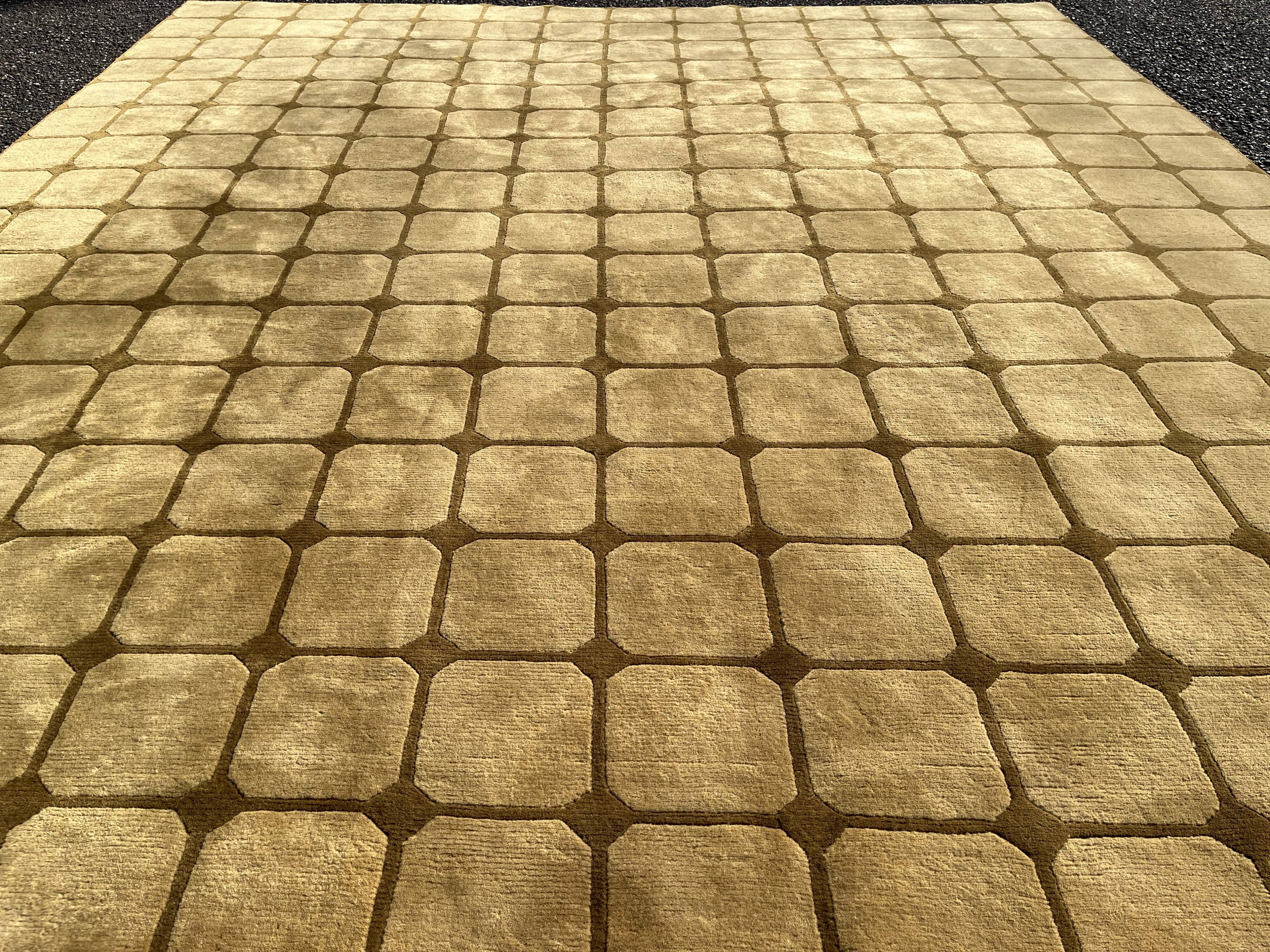 Modern Art Deco Style Carpet