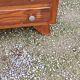 Vintage oak chest of drawers from the 50s compass feet 4 drawers