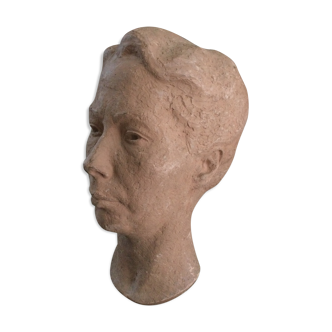 Terracotta bust