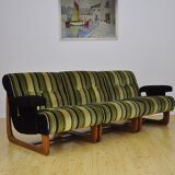 Vintage striped modular sofa, 1970s
