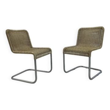 Set of Chairs by A. Lorenz for Tecta, Germany, 1970s