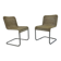 Set of Chairs by A. Lorenz for Tecta, Germany, 1970s