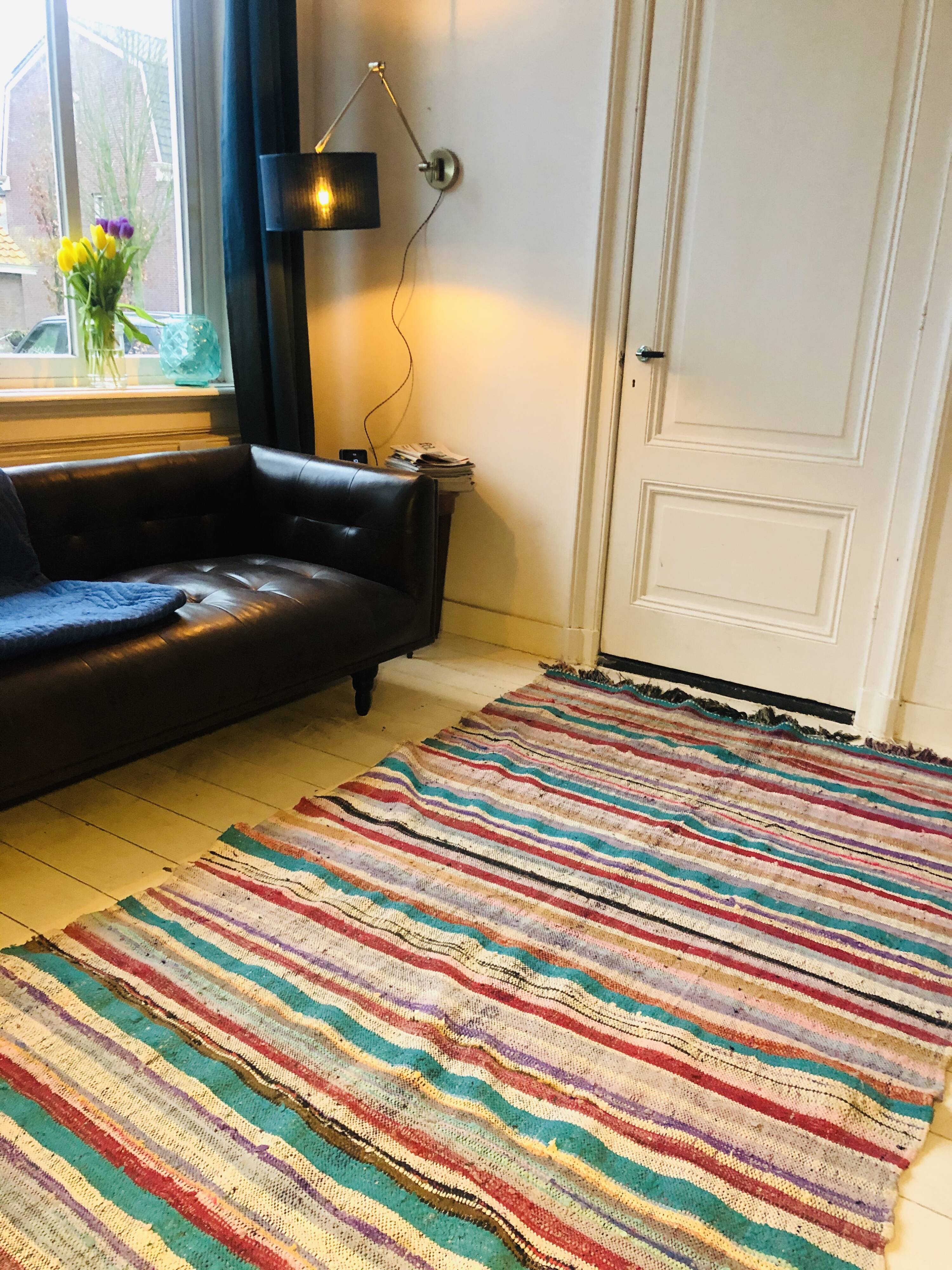 Vintage bohemian carpet 260x157cm