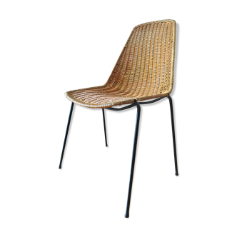 "Basket" chair by Gianfranco Legler, 1950