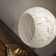 Lampe de bureau art déco verre Clichy