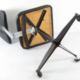 Chaise de bureau de style Tecno, Italie années 60