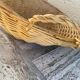 Vintage wicker presentation basket
