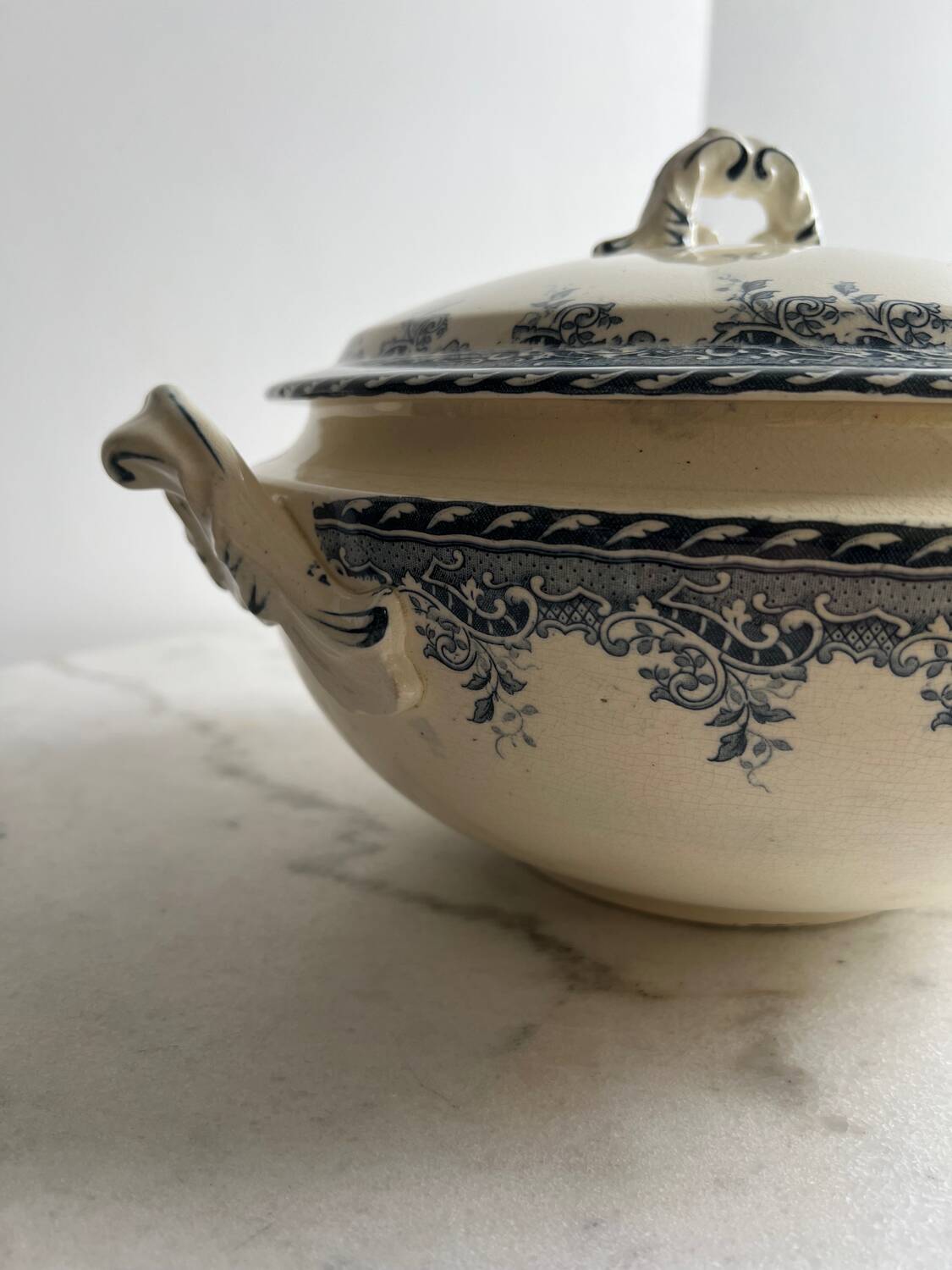 Ironstone soup tureen