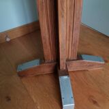Art Deco game table pedestal table