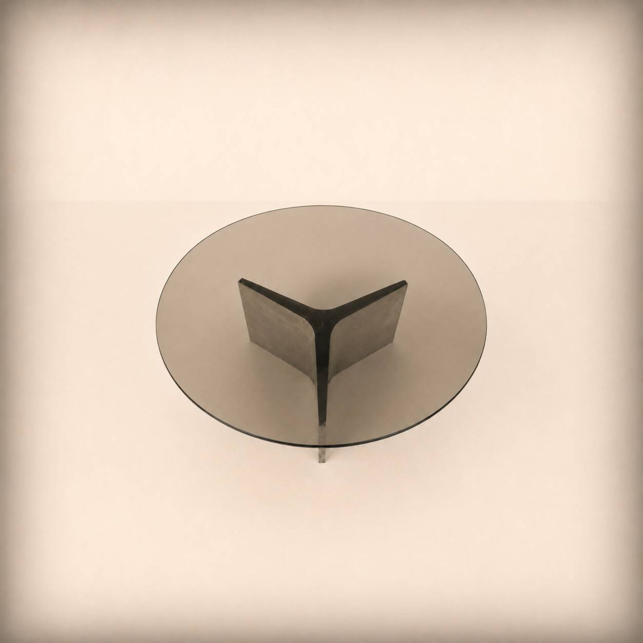 Coffee table Étienne Fermigier, JER, around 1970