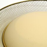 Mid Century ceiling lamp from ERCO made of expanded metal