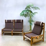 Armchair and footrest Scandinavian