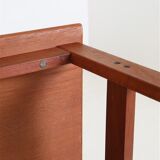 Illum Wikkelsø / Niels Eilersen “Capella” teak side table / 1960s / Danish modern design