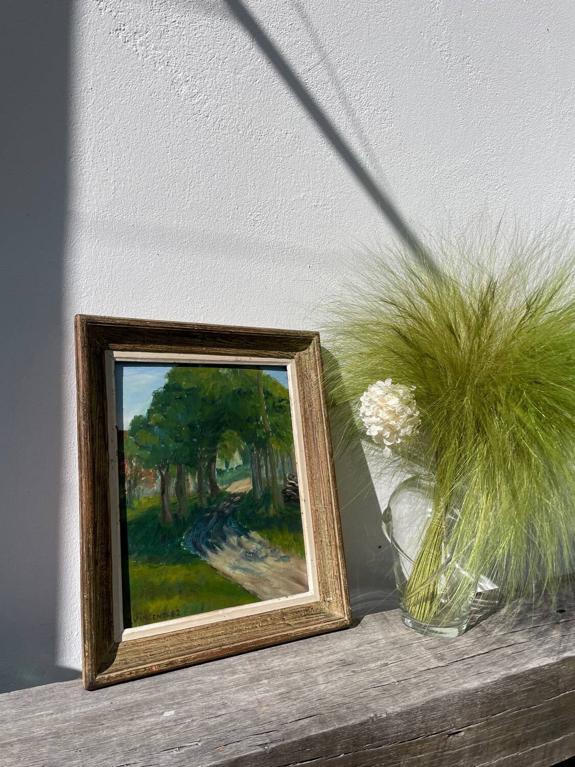 Impressionist style oil painting