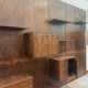 Extraordinary Rio rosewood bookcase