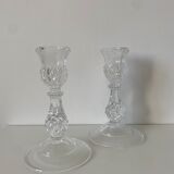Bougeoirs en cristal