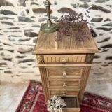 Petit meuble de rangement bois brut