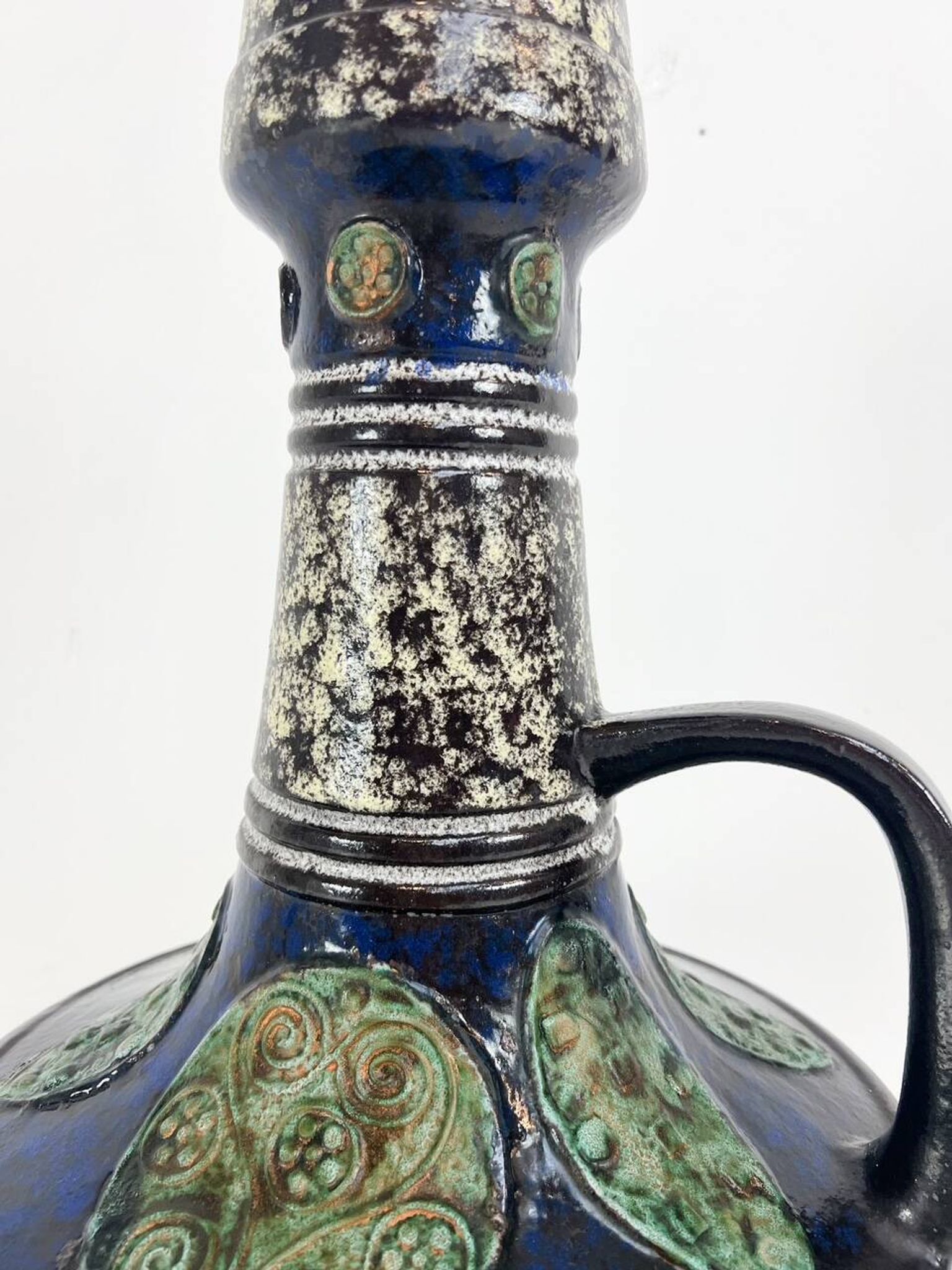 Ceramic Standard floor lamp in West Germany style, 1970s