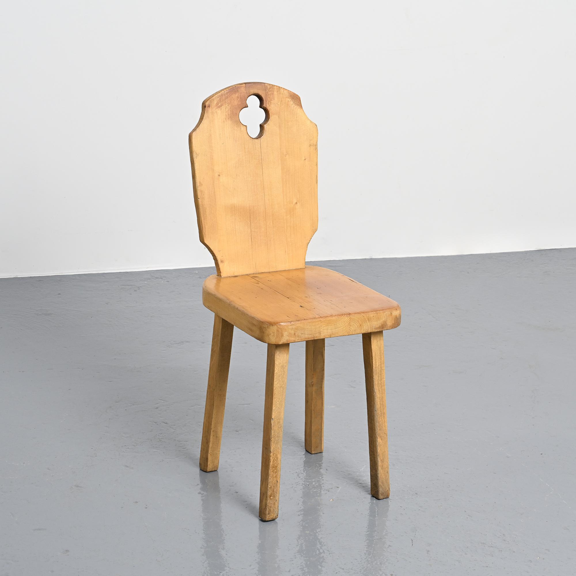 Chaise par René Martin, vers 1960