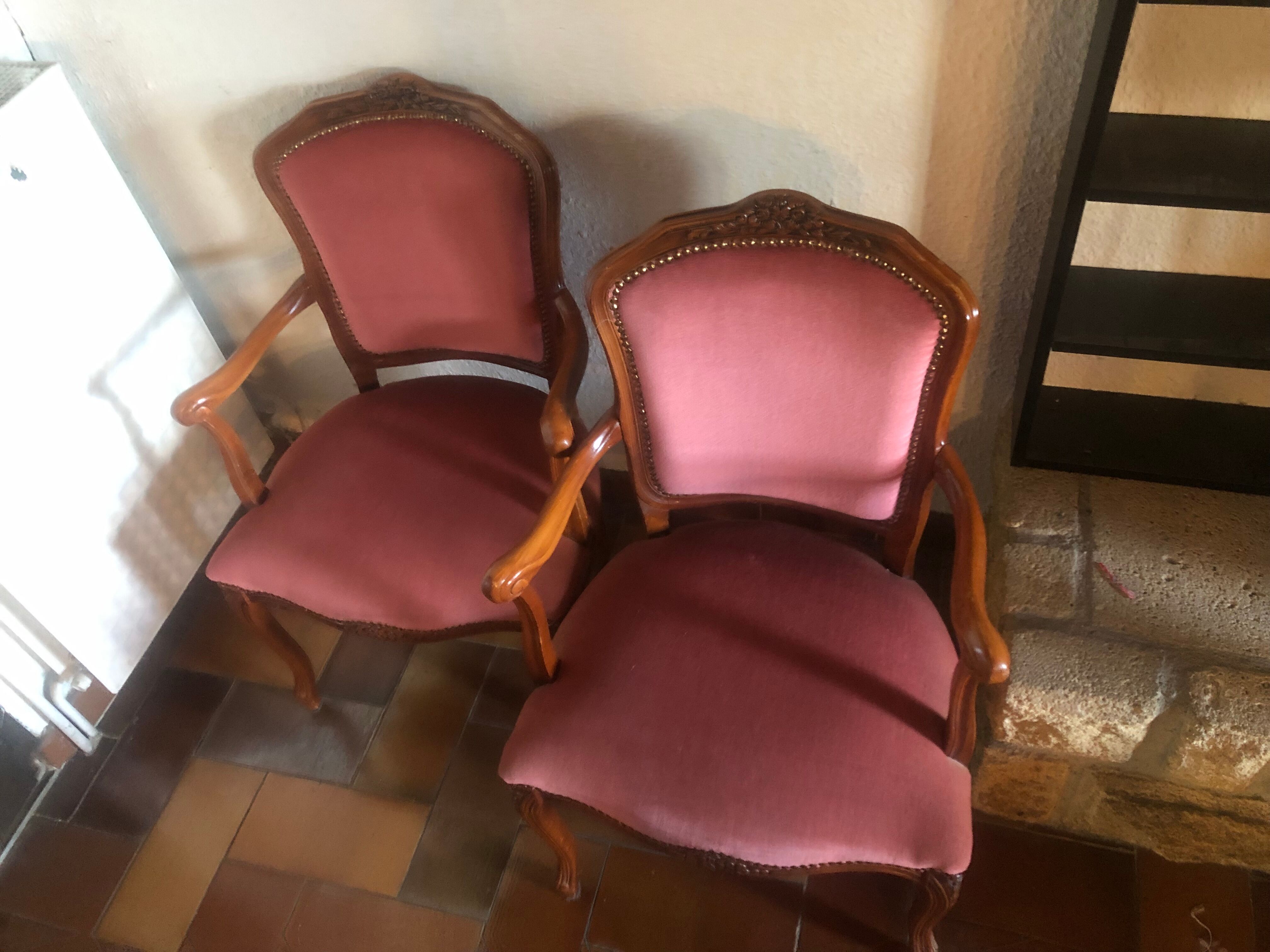 Two armchairs