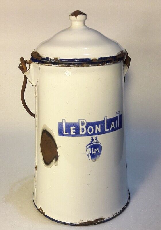 Berthe milk jug enamelled SLM Maggi
