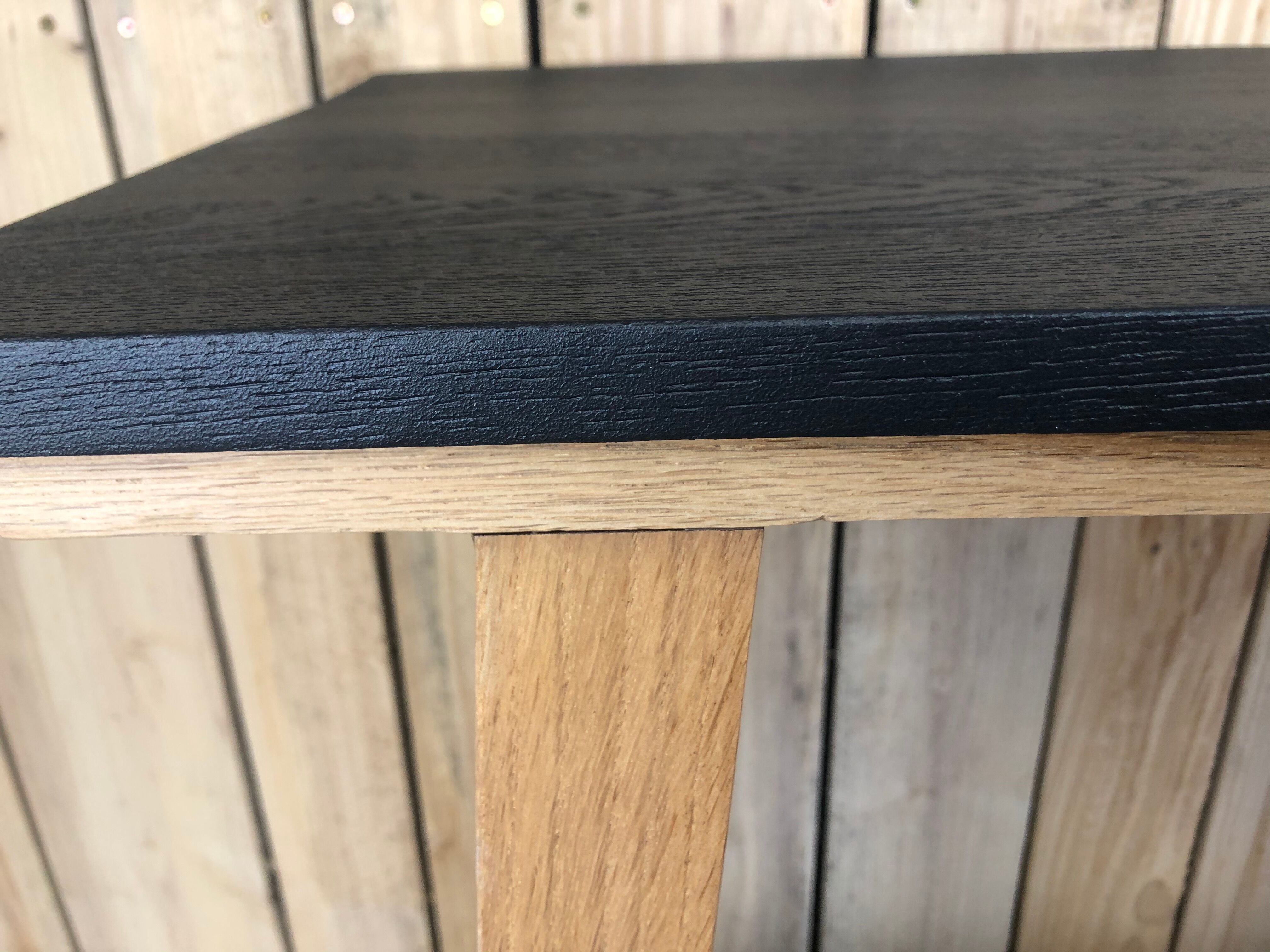 Service with oak wheels