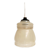 Lampe de plafond vintage nacrée, années 1960