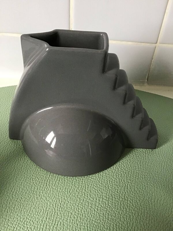 Duo de 2 tasses à thé avec le pot à lait  créé par Pierre Casenove pour Salins studio France 1980