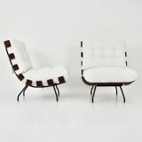 Costela armchairs by Martin Eisler & Carlo Hauner for Forma, 1950s, set of 2