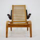 1960s Jan Vanek Beech Bentwood Armchair, Czechoslovakia