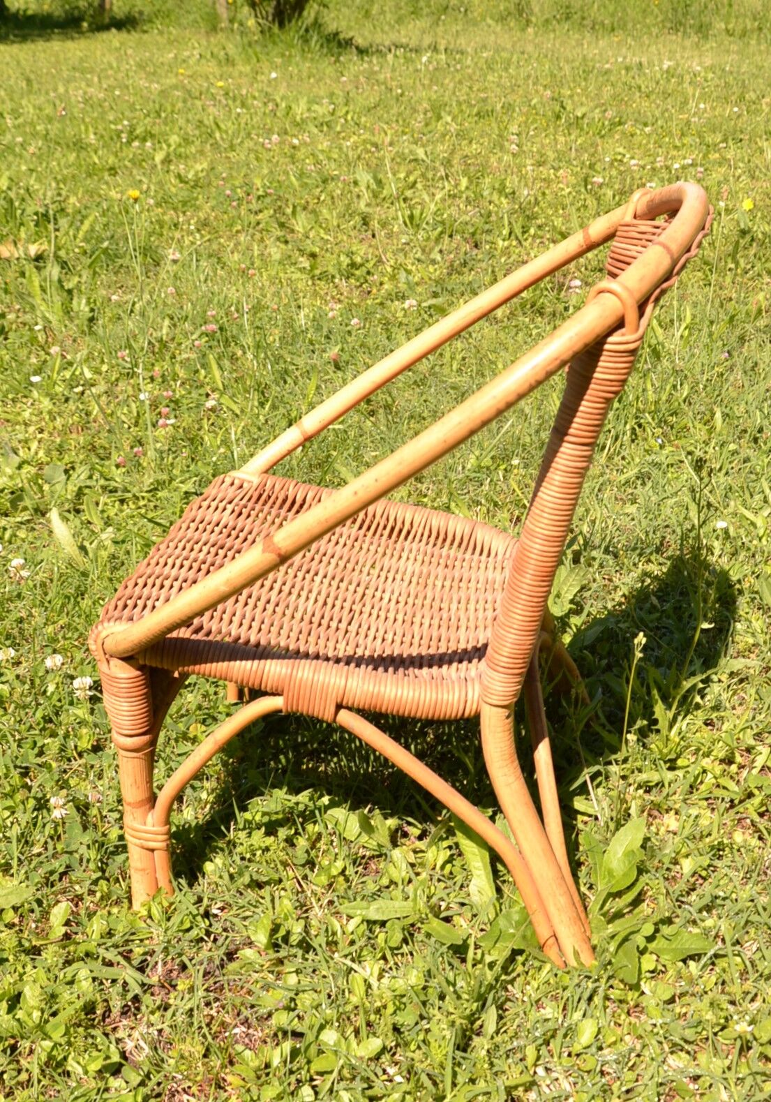 Rattan child chair