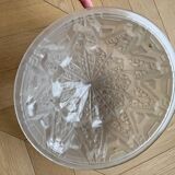 Art Deco molded glass ceiling light