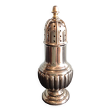 Silver metal salt shaker / 60s-70s