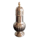 Silver metal salt shaker / 60s-70s
