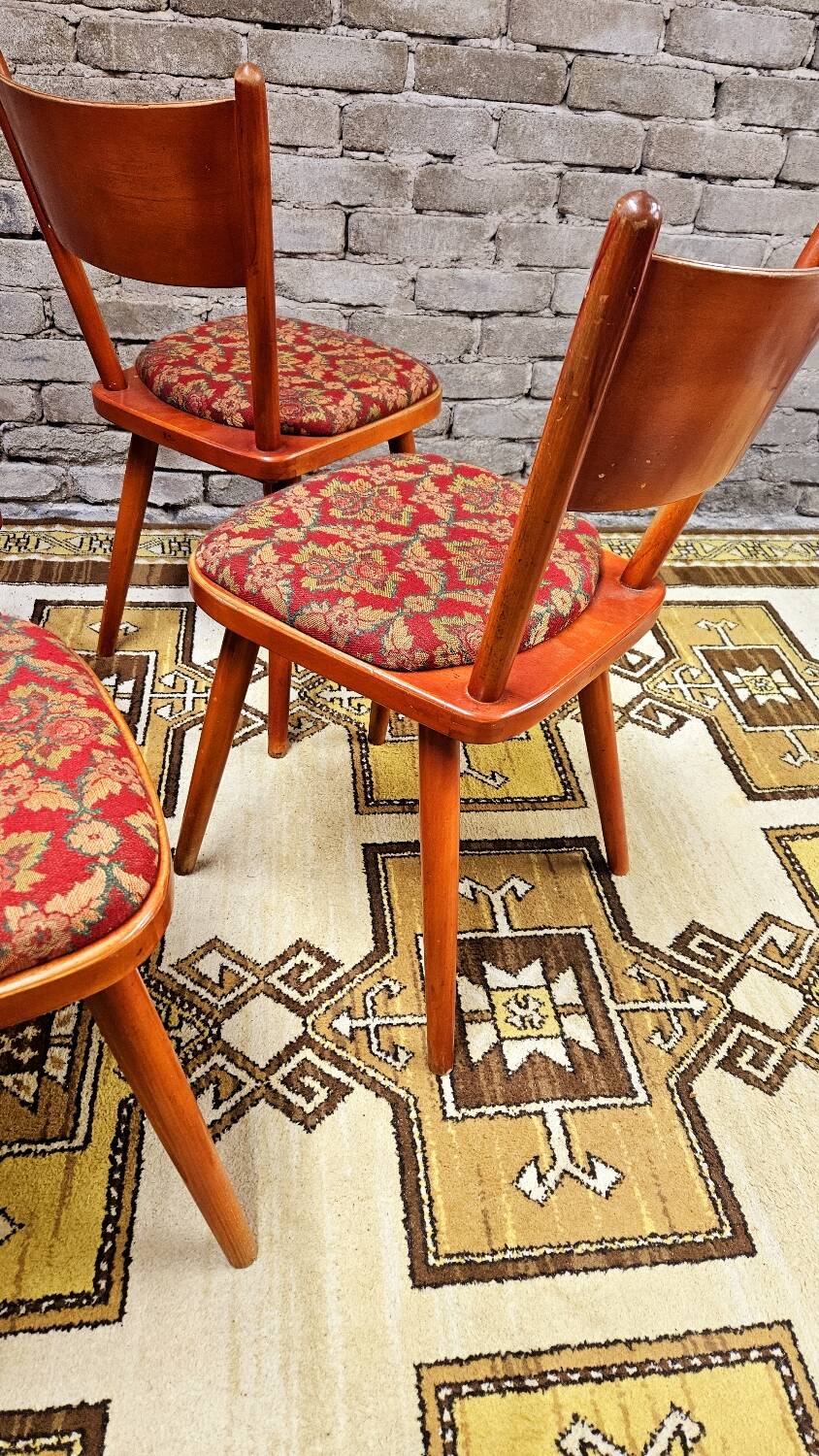 Set of 4 Hiller chairs 1960