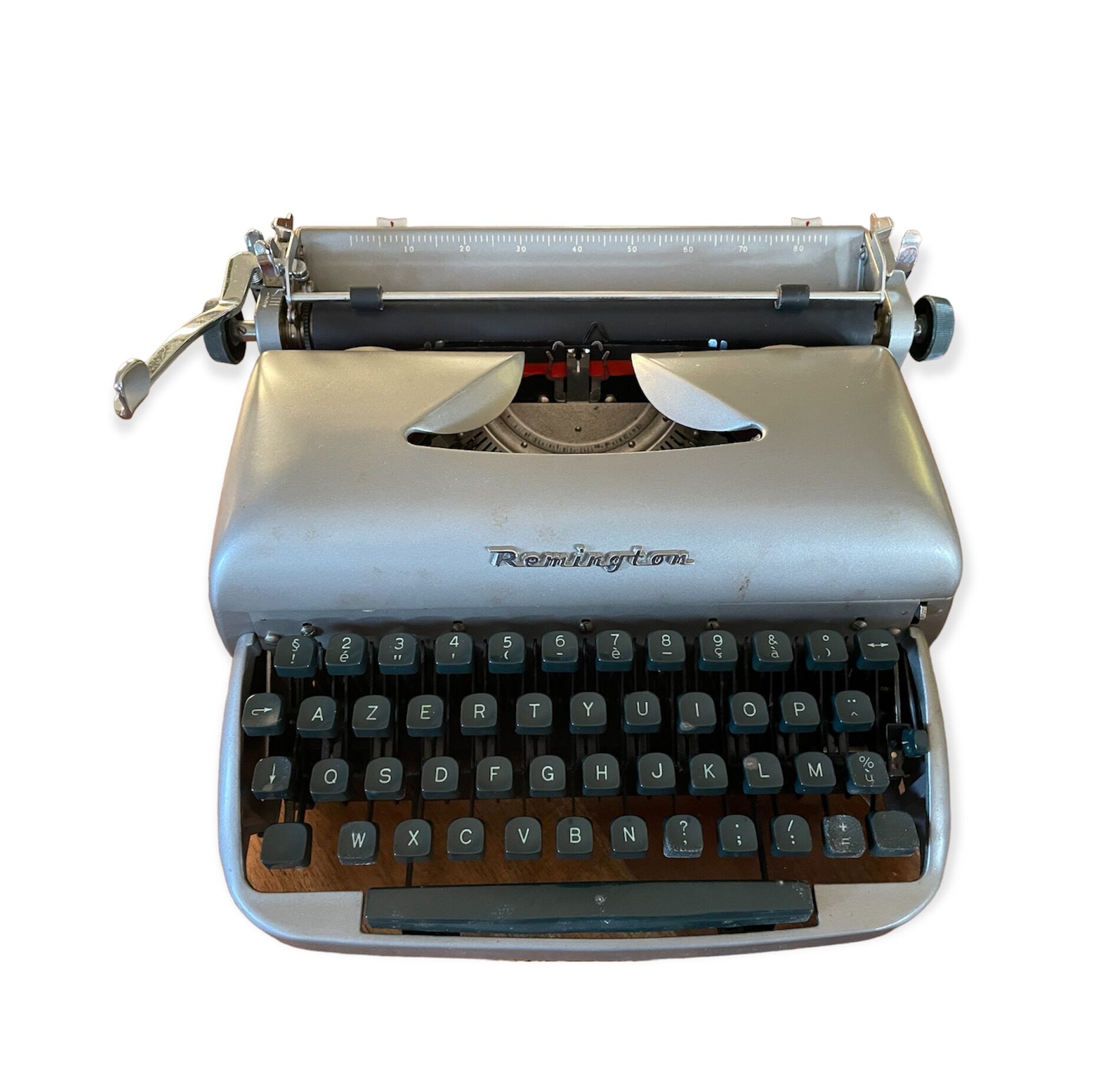 Machine à écrire Remington Travel riter circa 1950