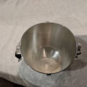 Superb silver-plated ice bucket by Christofle Anemone