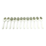 Christofle – 12 Silver-Plated Metal Sauce Spoons Dax Model