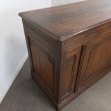 Banque de magasin à tiroirs en chêne