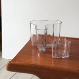 Duo of vases savoy design Alvar Aalto